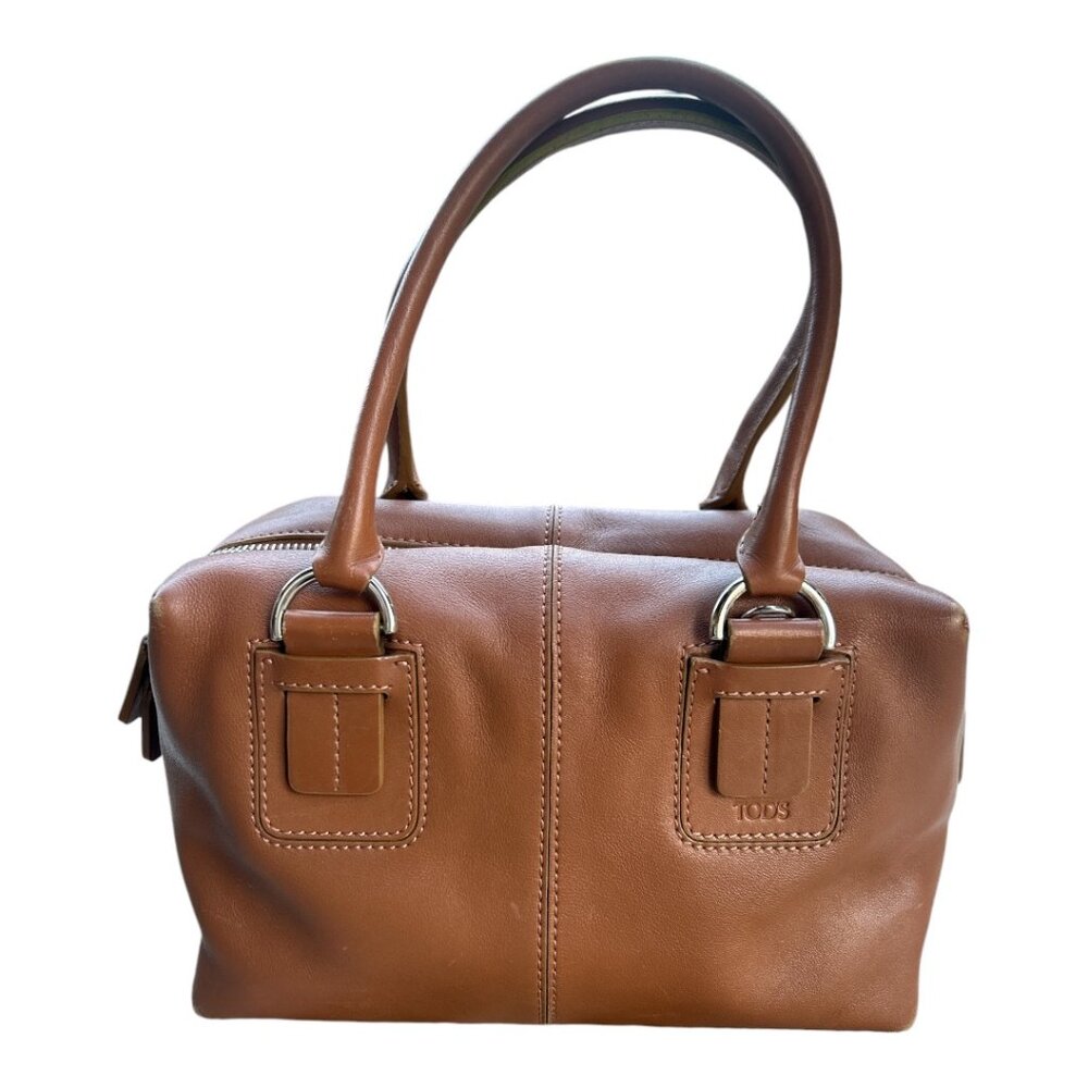 Vintage TOD'S Holly leather handbag tote purse